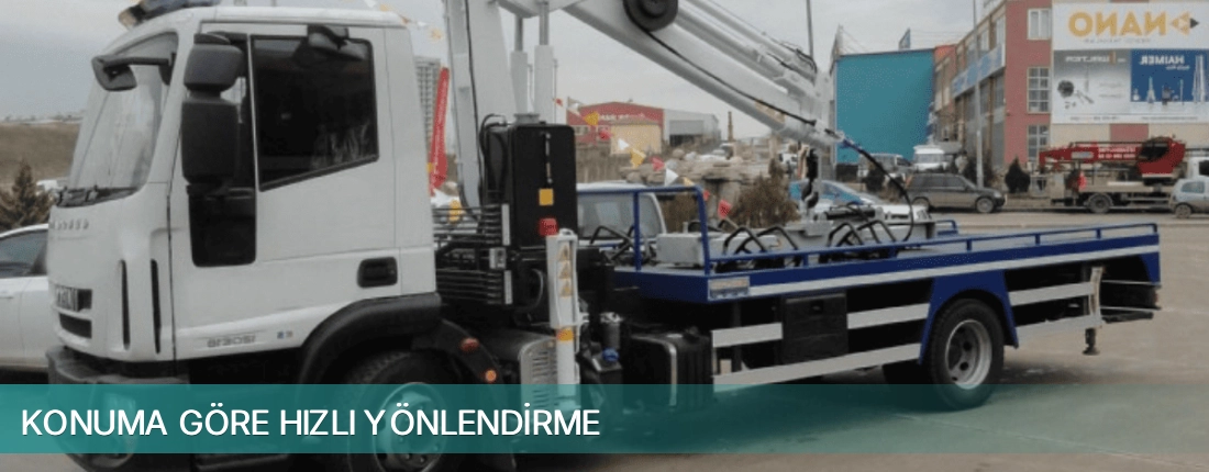 6. Sanayi İlçemi Konuma Göre Hızlı Yönlendirme